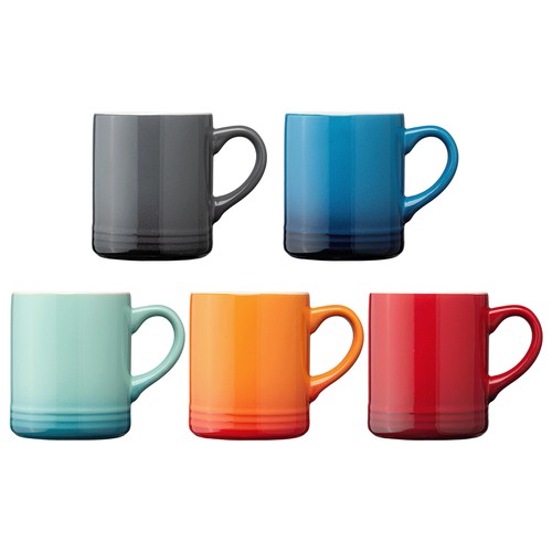 Mug Corin en céramique avec effet ombré silhouette – 355 ml