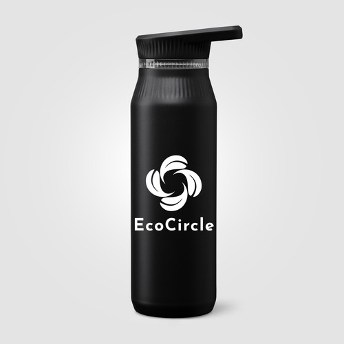 Gourde Majesty en acier inoxydable recyclé avec double bouchon et poignée – 750 ml