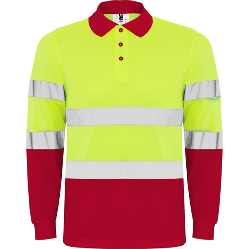 rojo vivo/amarillo fluo POLARIS L/S