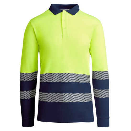 azul marino/amarillo fluo ATRIO LS