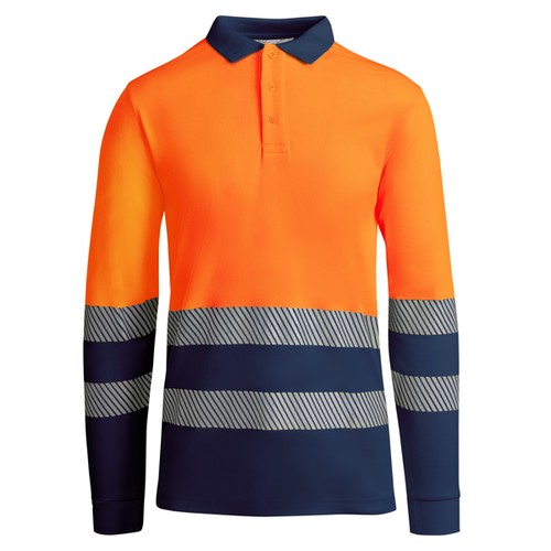azul marino/naranja fluo ATRIO LS