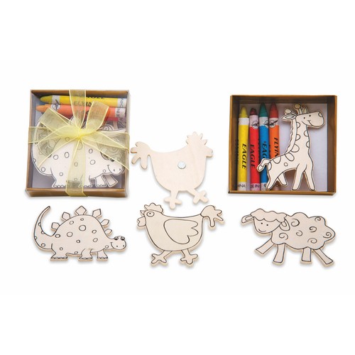 SET COLORIAGE AIMANTÉ SAFARIET - 6