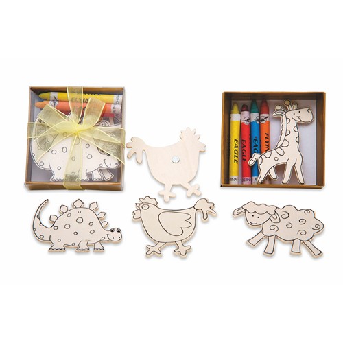 SET COLORIAGE AIMANTÉ SAFARIET - 3