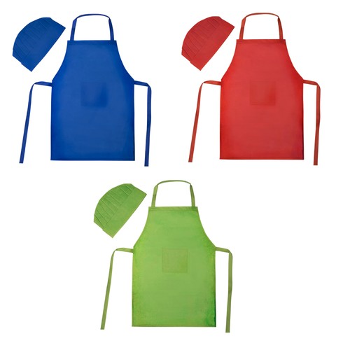 SET DELANTAL GORRO COOK