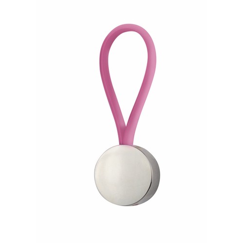 PORTE-CLES RUBBER ROUND personnalisé