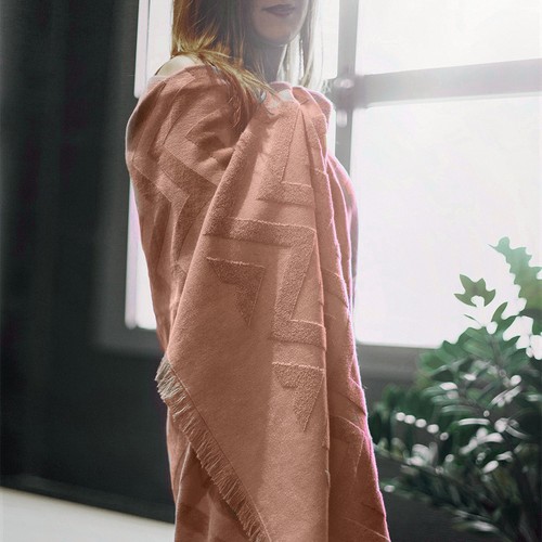 SERVIETTE PAREO ZIG ZAG - 5