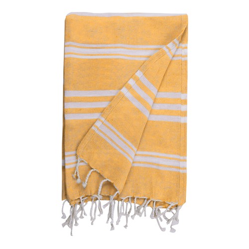 yellow PAREO FOUTA ZANZIBAR