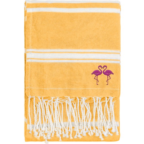 yellow PAREO FOUTA ZANZIBAR