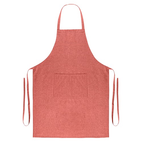 red DELANTAL WATERFALL