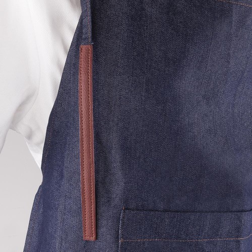 azul denim DELANTAL NASHVILLE