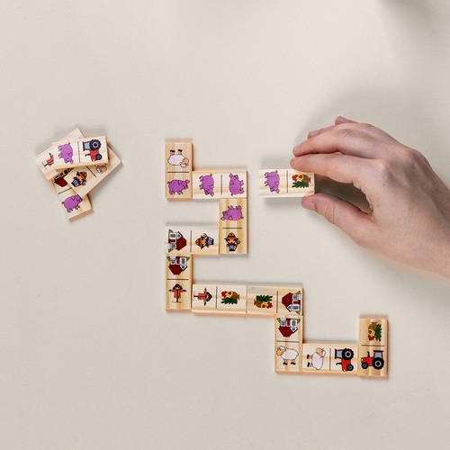 JEU DOMINO ENFANT PERSONNALISÉ