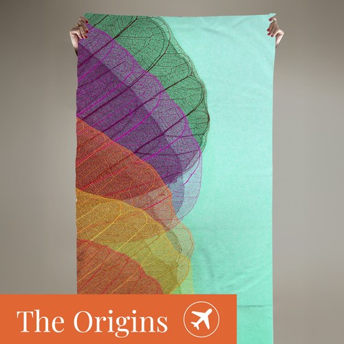 SERVIETTE TUMAYO 80*160 1 FACE EXPRESS PERSONNALISÉ