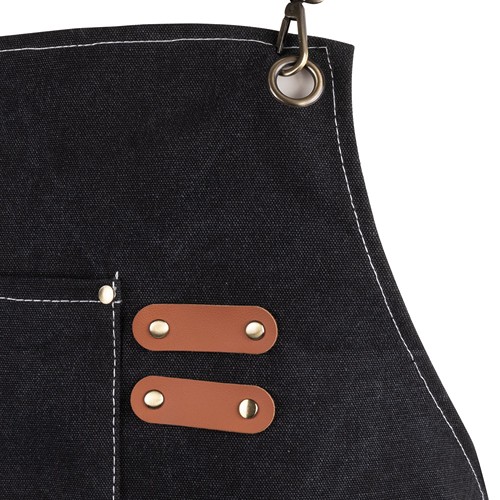 black DELANTAL WAILE