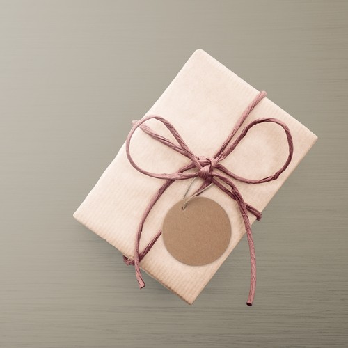 ETIQUETTES KRAFT PACK 100 personnalisé