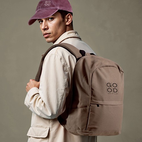 marrón MOCHILA CAPAS