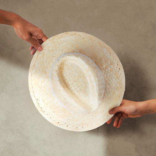 CHAPEAU MIKONOS PERSONNALISÉ + MARQUAGE + COUTURE