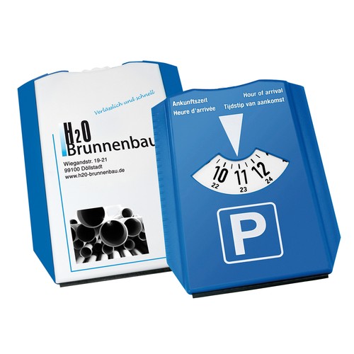 Disque de stationnement et grattoir "Alpha" - 1