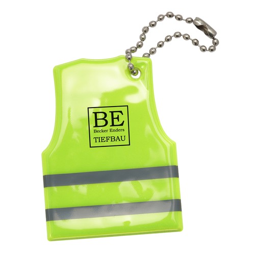 Réflecteur souple "Veste de sécurité" personnalisée