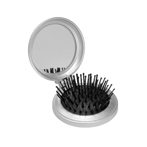 Brosse à cheveux avec miroir personnalisé