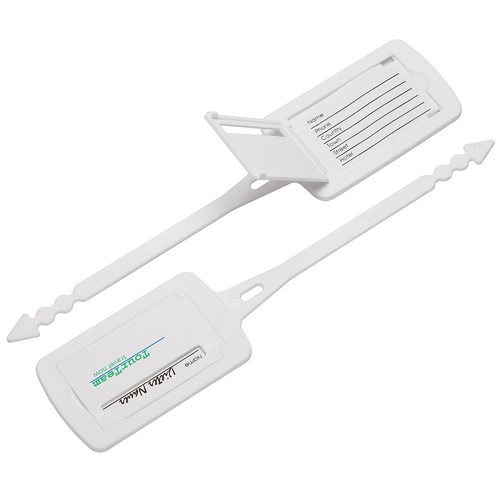 Etiquette à bagage, rectangulaire - 1