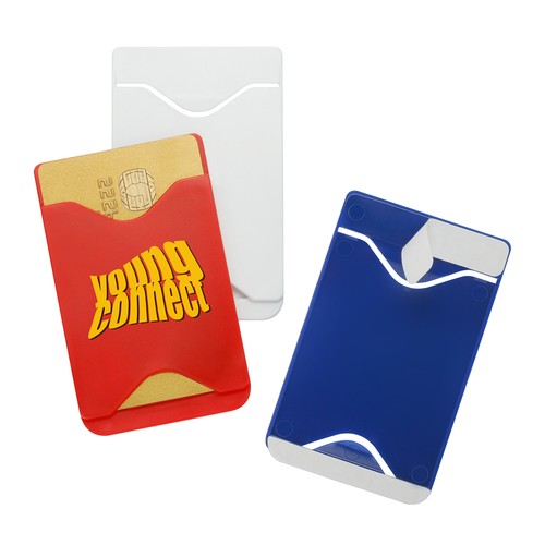 Porte-carte autocollant personnalisé