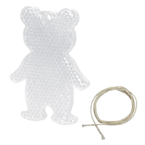 Figurine réfléchissante "Ours", sans impression de motif - 2