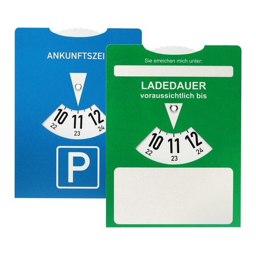 Disque pour lire le temps de chargement pour voiture éléctrique pour l'Allemagne - 2