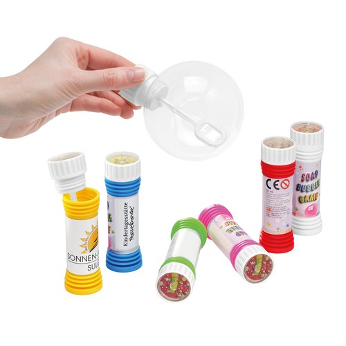 Jeu de bulles de savon personnalisé