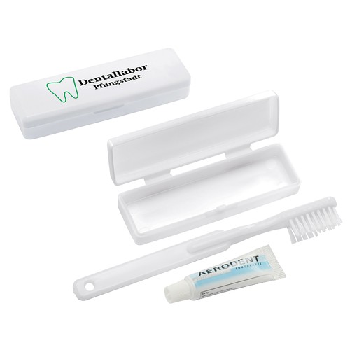 Set de voyage pour soins dentaires personnalisé