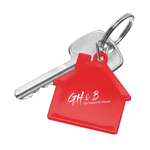 Porte-clés maison personnalisé