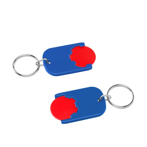 Porte-clés jeton 1€ "Gamma" - 2