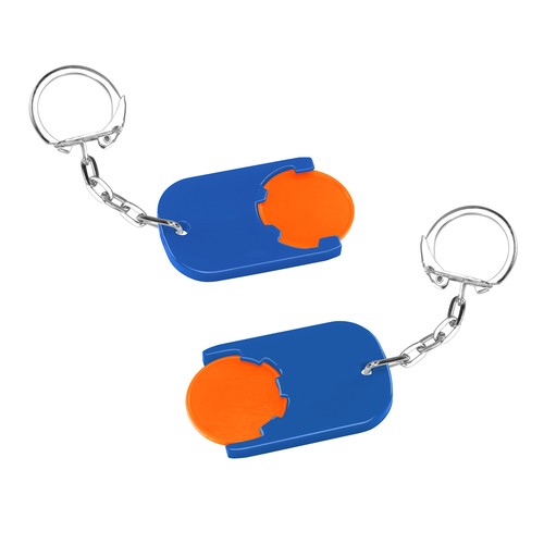 Porte-clés jeton 1€ "Gamma" - 2