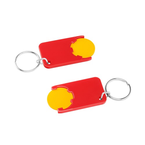 Porte-clés jeton 1€ "Beta" - 2