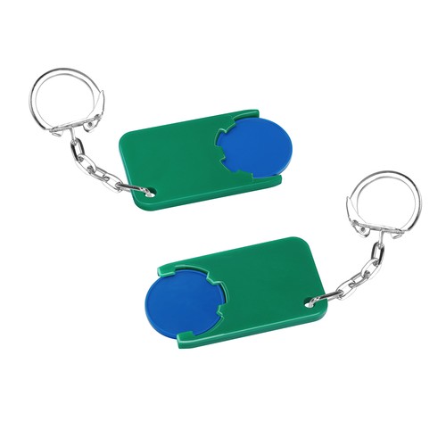 Porte-clés jeton 1€ "Beta" - 2