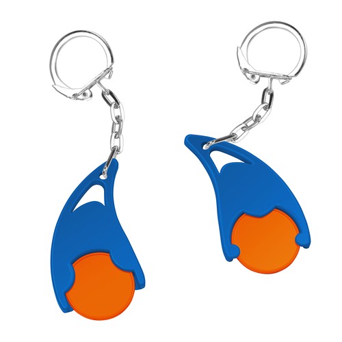 Porte-clés jeton 1€ "Epsilon" - 2