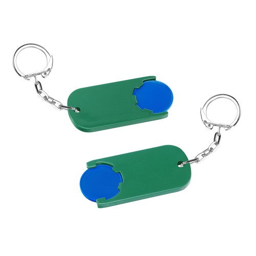 Porte-clés jeton 1€ "Alpha" - 2