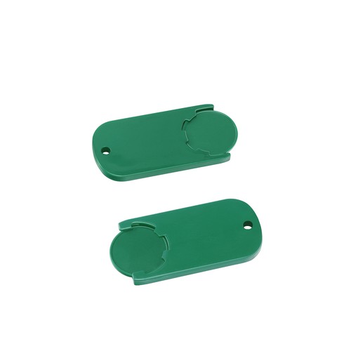 Porte-clés jeton 1€ "Alpha" - 2