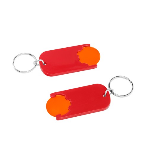 Porte-clés jeton 1€ "Alpha" - 2