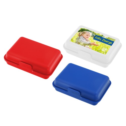 IMPRESSION EXPRESS Boîte à casse-croûte/beurrier personnalisé