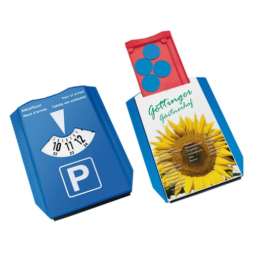 Disque de stationnement et grattoir personnalisé "Beta Quartett