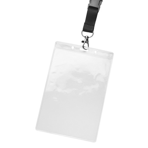 Porte-badge "flexi" format portrait - 2