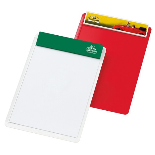 Porte-bloc à pince A4 personnalisé "Alpha