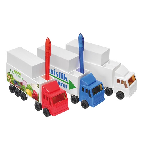 Boîtier bloc-notes "camion" personnalisé