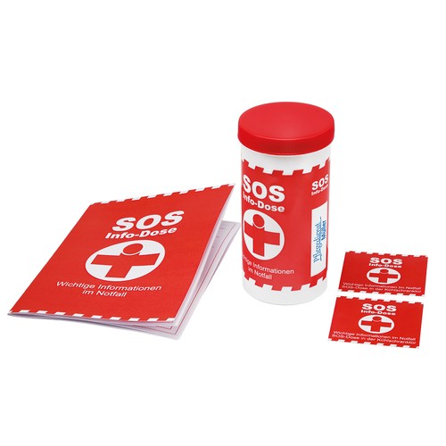 Boîte d'informations SOS personnalisée