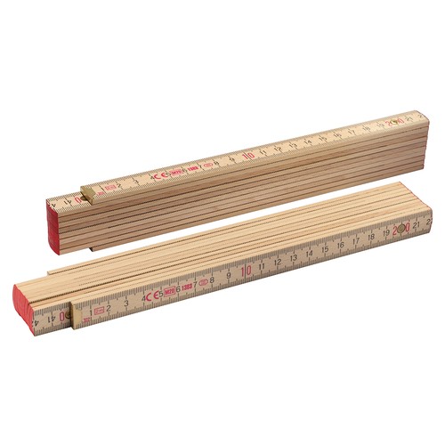 Mètre pliant articulé en bois - 2