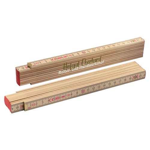 Mètre pliant articulé en bois - 1