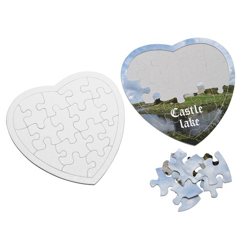 Puzzle "Coeur" personnalisé