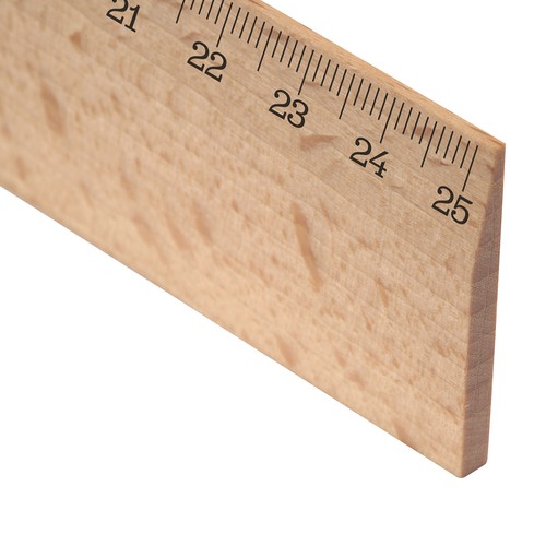 Règle en bois 25 cm - 3