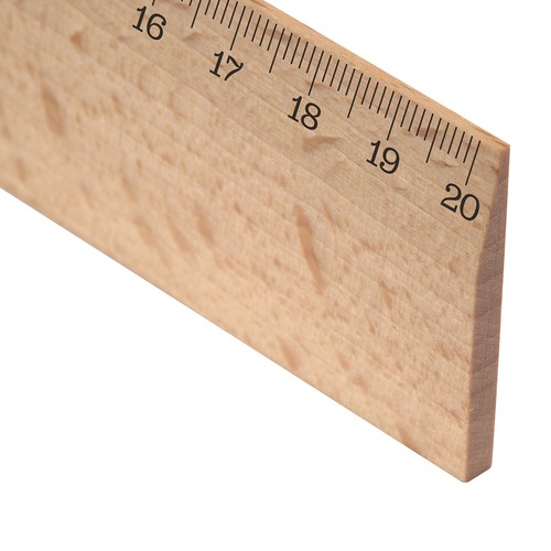 Règle en bois 20 cm - 3