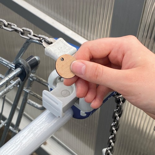 Mousqueton en métal "Kappa" - 3